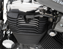 DRAG SPECIALTIES Spark Plug Cover - Wrinkle Black - Sportster 63426
