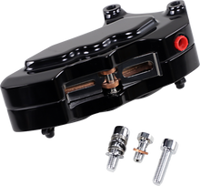 HAWG HALTERS 6-Piston Brake Caliper - 13" Rotor - Black LHDGAB6013