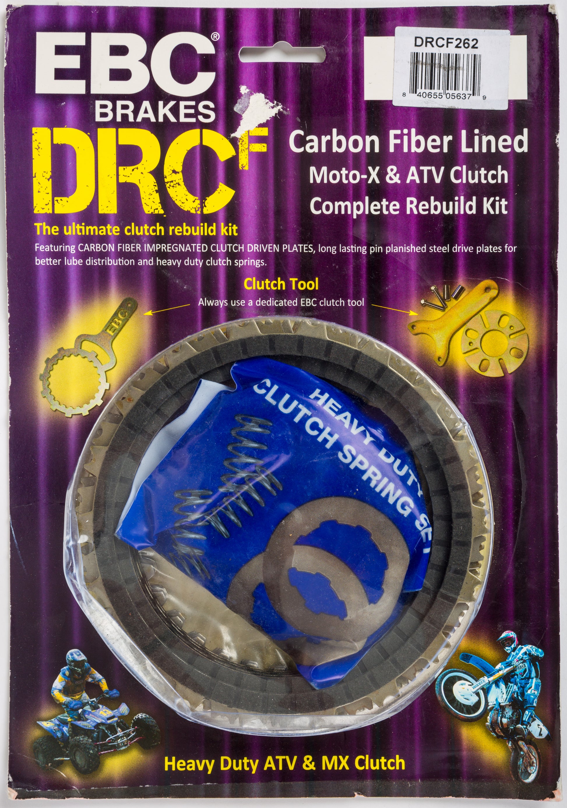 Carbon Fiber Clutch Complete Set Drcf262