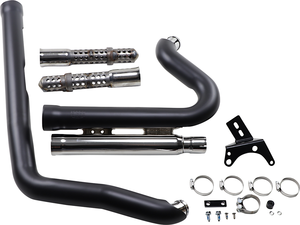 COBRA 909 Exhaust - Black - '06-'11 Dyna 6709B