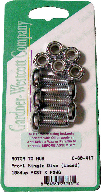 Front Brake Rotor Torx Torx Button Head Chrm 84 Up