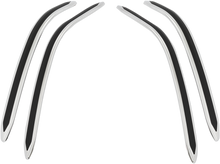 SHOW CHROME Saddlebag Scuff Strips 52-957