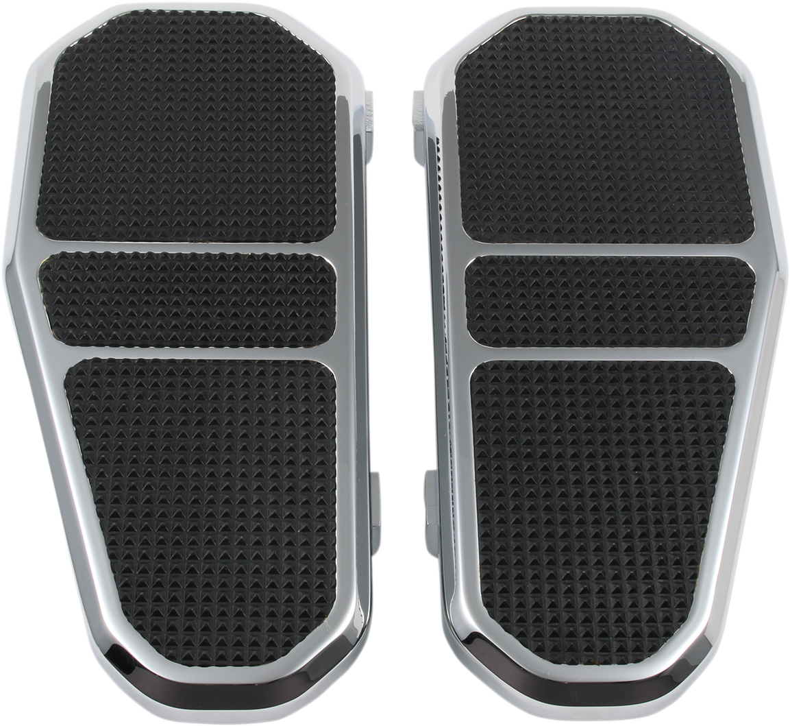 GMA ENGINEERING BY BDL Driver Floorboards - Tombstone - Chrome GMA-FB-100C
