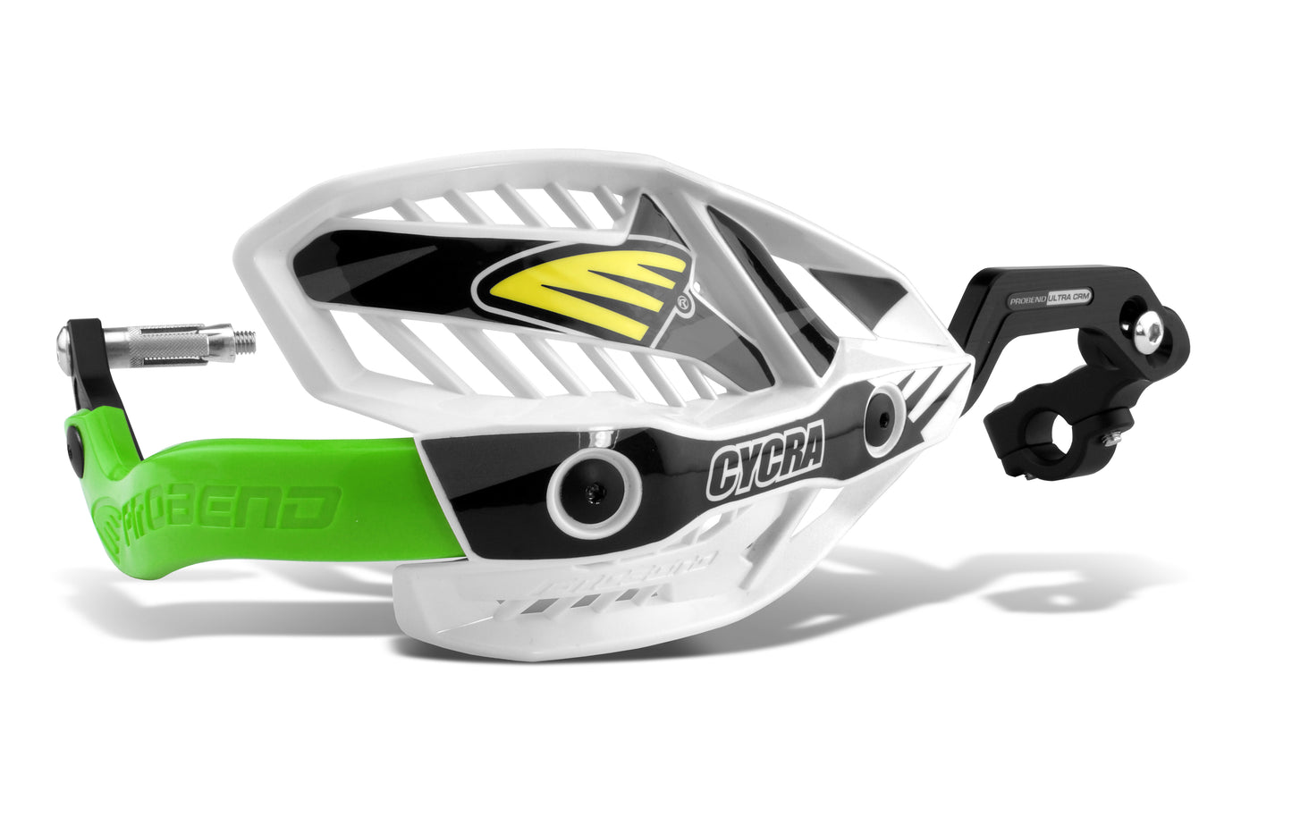 Crm Wrap Around Handguards 1 1/8" Clamp   White/Green