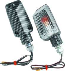 BikeMaster Universal Ministalk Marker Light Carbon/Clear