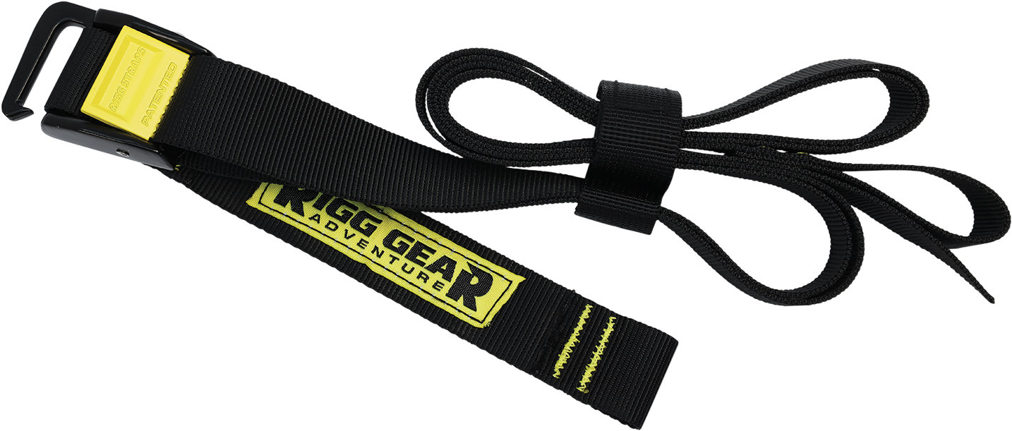 Rigg Strap Kit 5ft Black/Yellow Pair