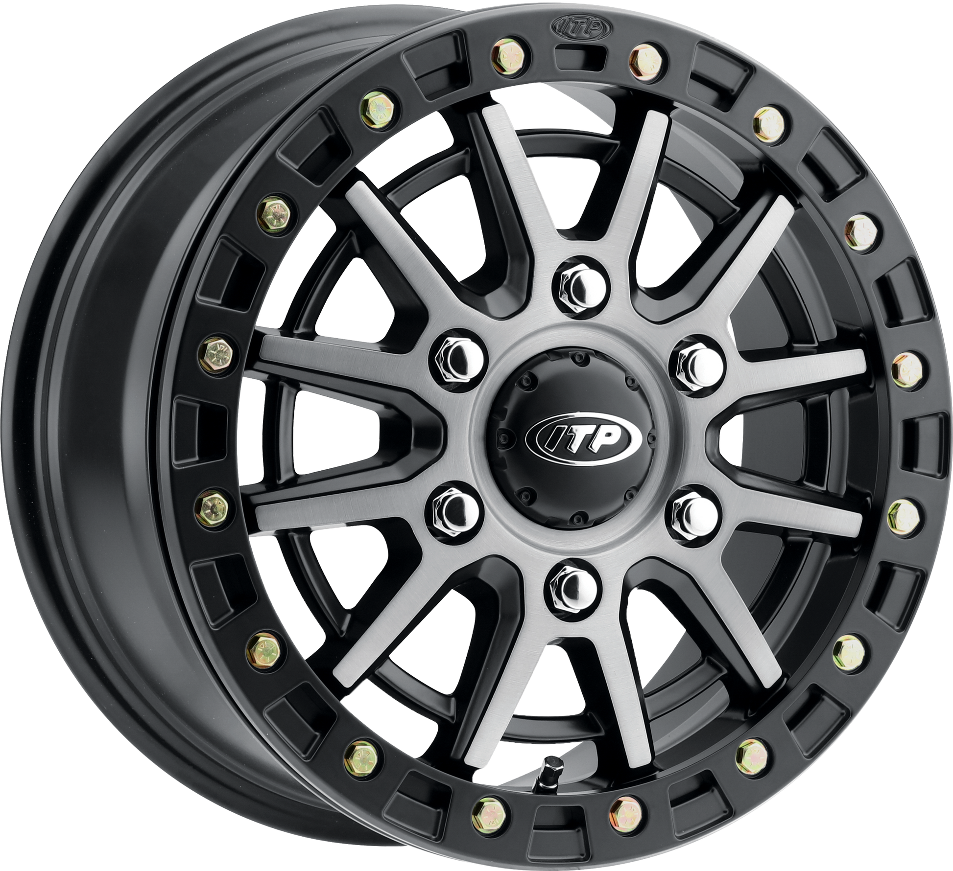 Sd10 Grey / Blk Ring 15x7 6/5.5 6+1