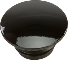 Gas Cap Screw In Smooth Vented Gloss Black `96 25
