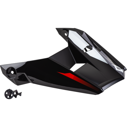 Mx 46 Compound Visor Red/Black/White Md 3x