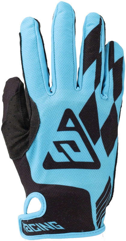 Answer Ascent Prix Gloves Blue/Black Youth - XL