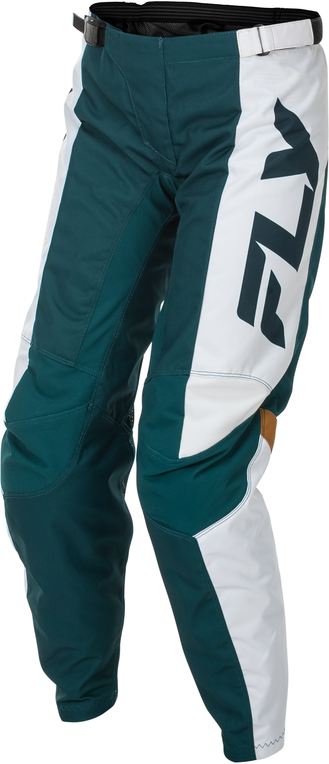 Women's F 16 Pants Teal/White/Gold Sz 03/04