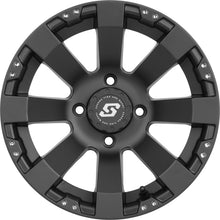 Spyder Wheel 12x7 4/110 2+5 ( 47mm) Black