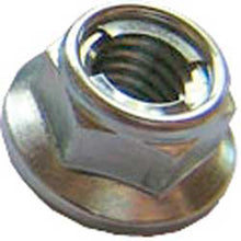 Fuji Style 10mm Hex Locking Flange Nuts 6x1.0mm 10/Pk