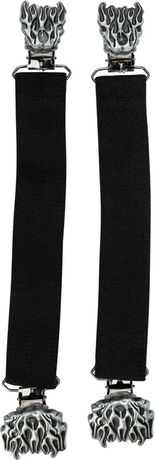 Ryder Straps Flames Side To Side Clip Type/Pr
