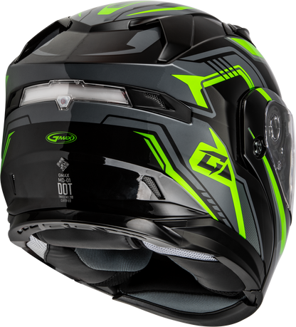 Md 01s Transistor Snow Helmet Black/Grey/Green Xs