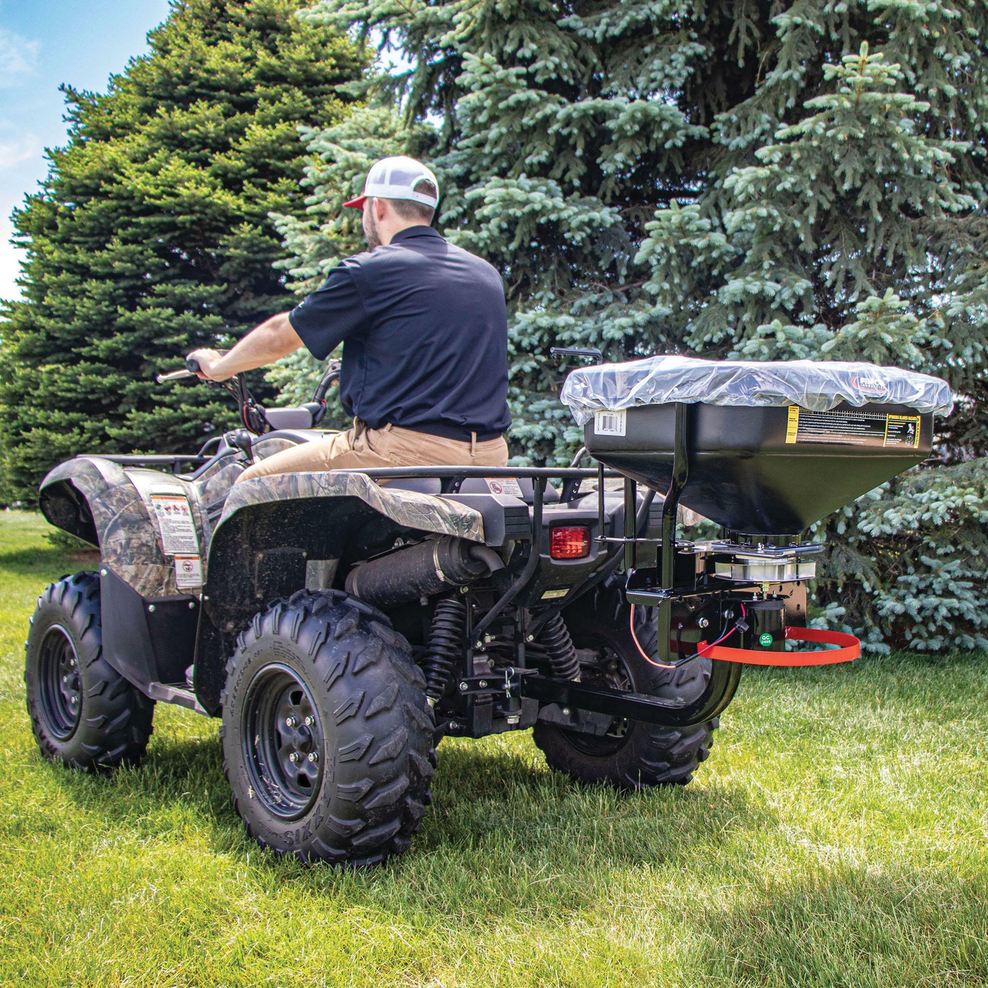 Atv Dms W/ 2"Rcvr Rain Cover