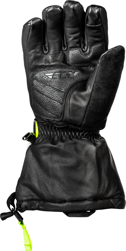 Glacier Gloves Black/Grey/Hi Vis Lg