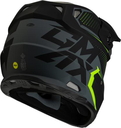 Mx 96 502 Helmet Matte Grey/Hi Viz Xs