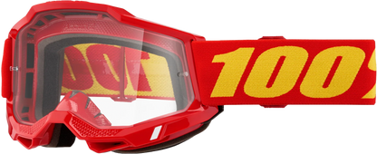 Accuri 2 Junior Goggle Red Clear Lens