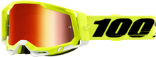 Racecraft 2 Goggle Yellow Mirror Red Lens