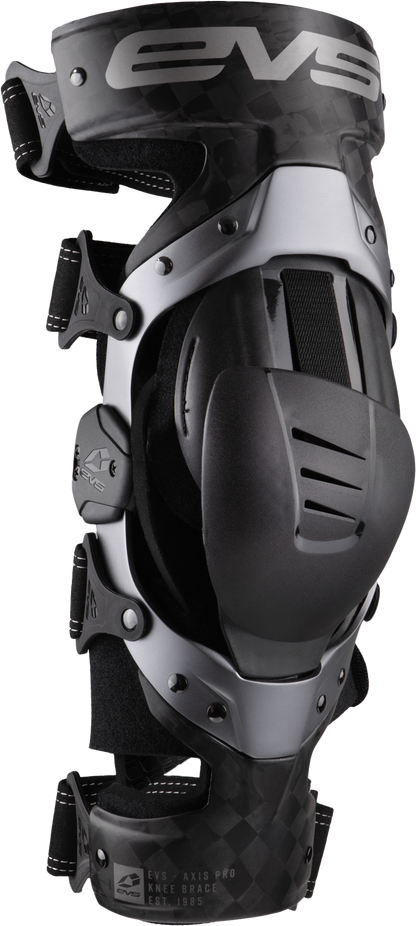 Axis Pro Knee Brace Pair Black/Grey Lg