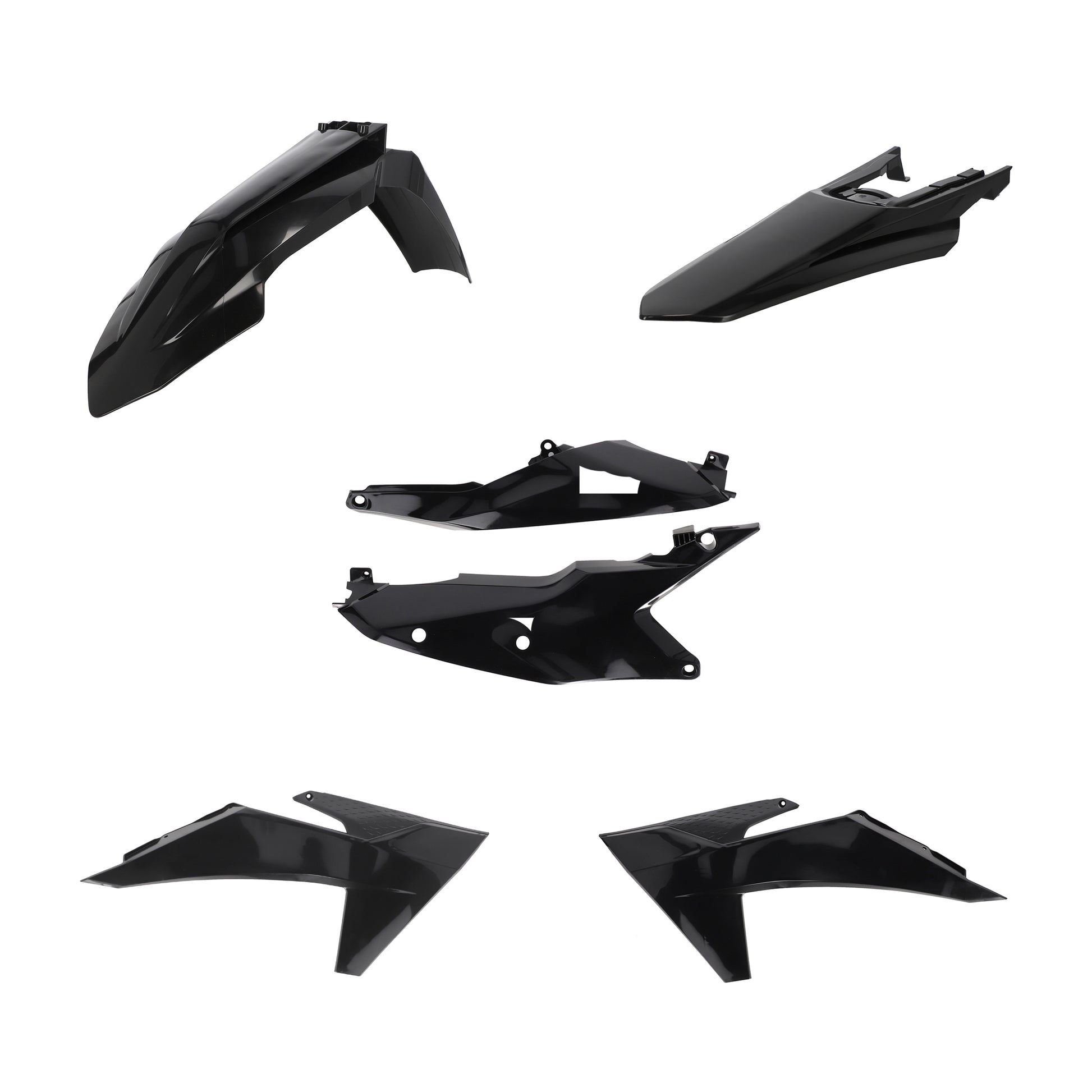 Plastic Kit Ktm Black