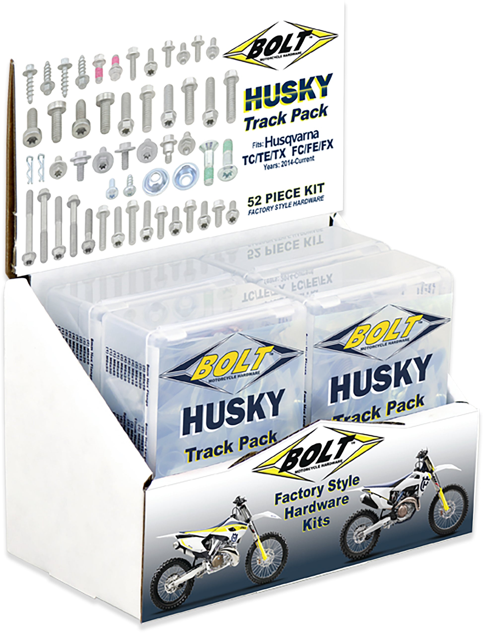 Pop Display Track Pack Hus 6/Pk