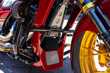 Mini Monkey Engine Guard Black `09 22 Flh/Flt