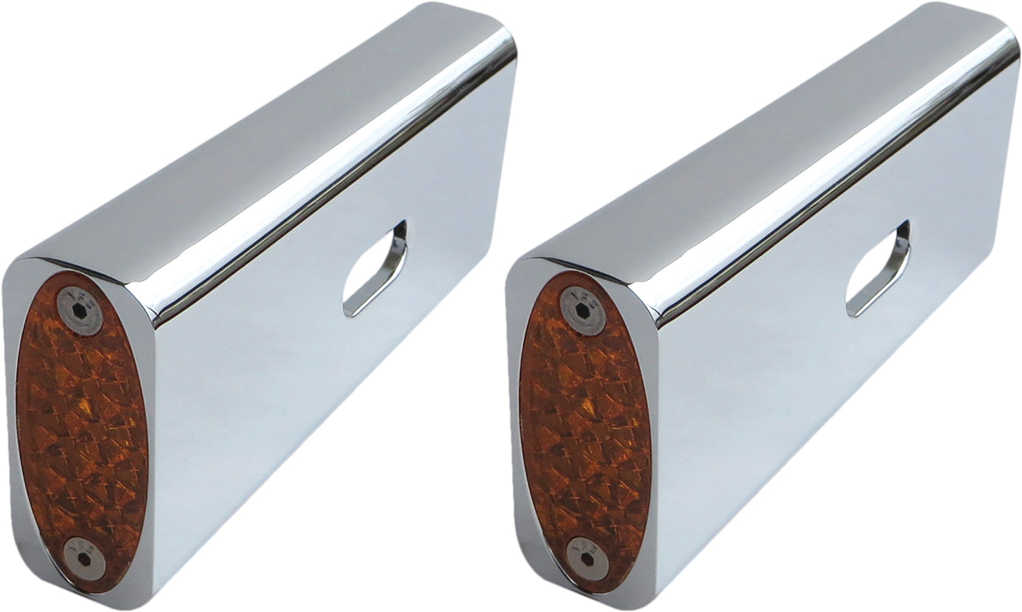 Fender Strut Marker Light 06 16 Fxd Amber Chr