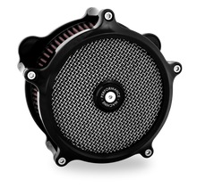 Performance Machine 23-Up CVO, 2024 Touring Super Gas Air Cleaner - Black Ano