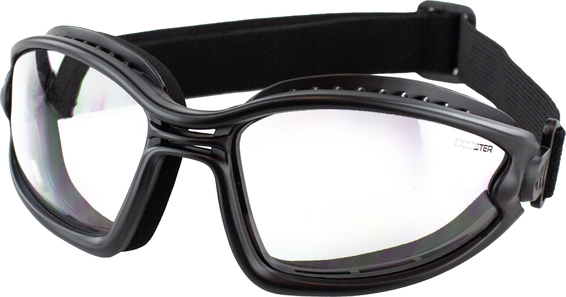 Ballast Sunglasses Black Frame Clear Lens