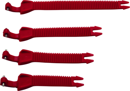 Answer AR1 Boot Strap Kit Red - Youth
