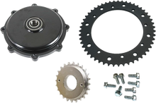 Cush Drive Chain Conv Kit Black `17 Up Flh/Flt