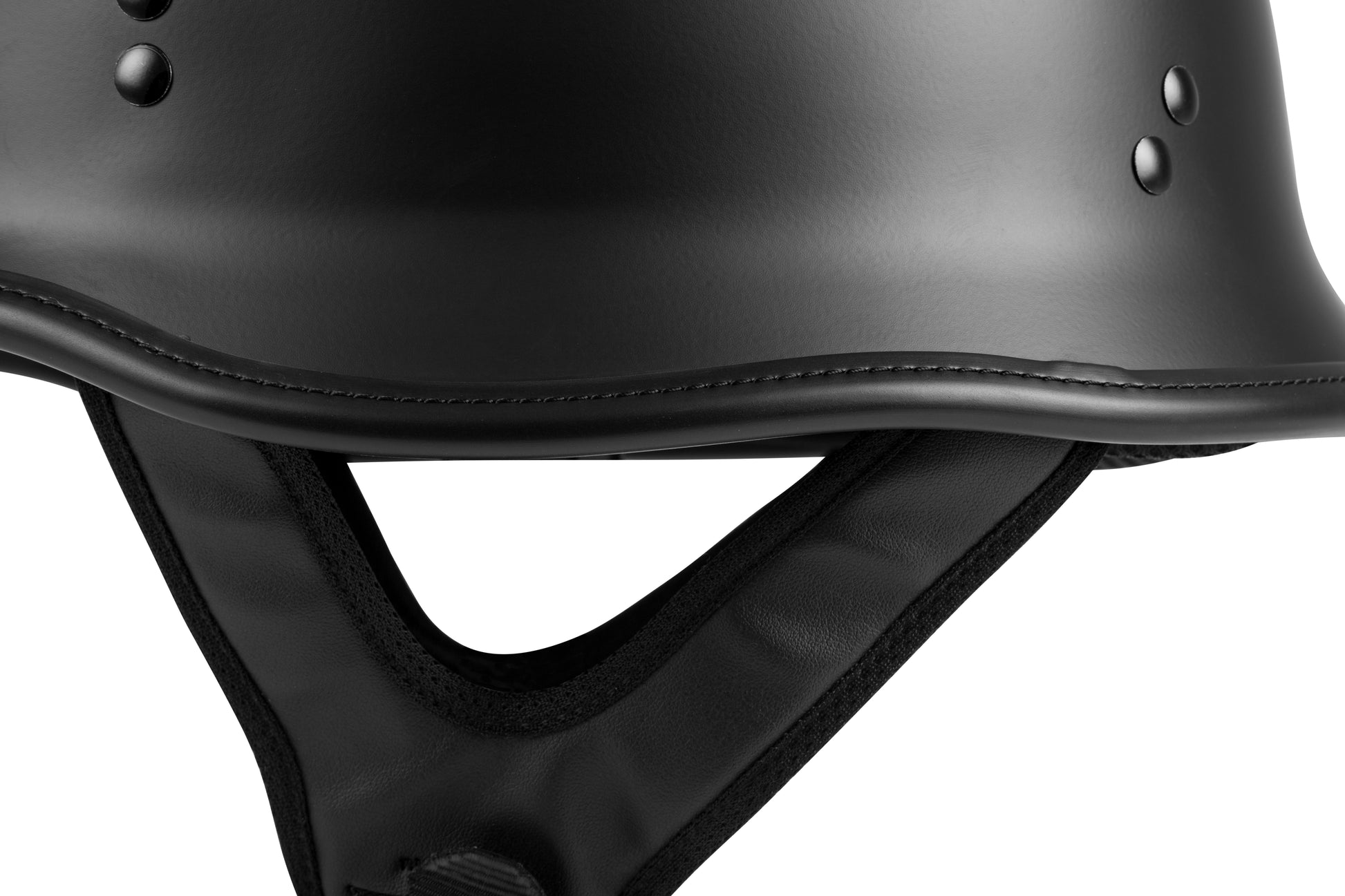 9mm German Beanie Helmet Matte Black Sm