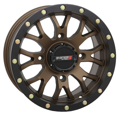 St3 Wheel 14x7 5+2 (+30mm) 4/110 Matte Bronze/Black
