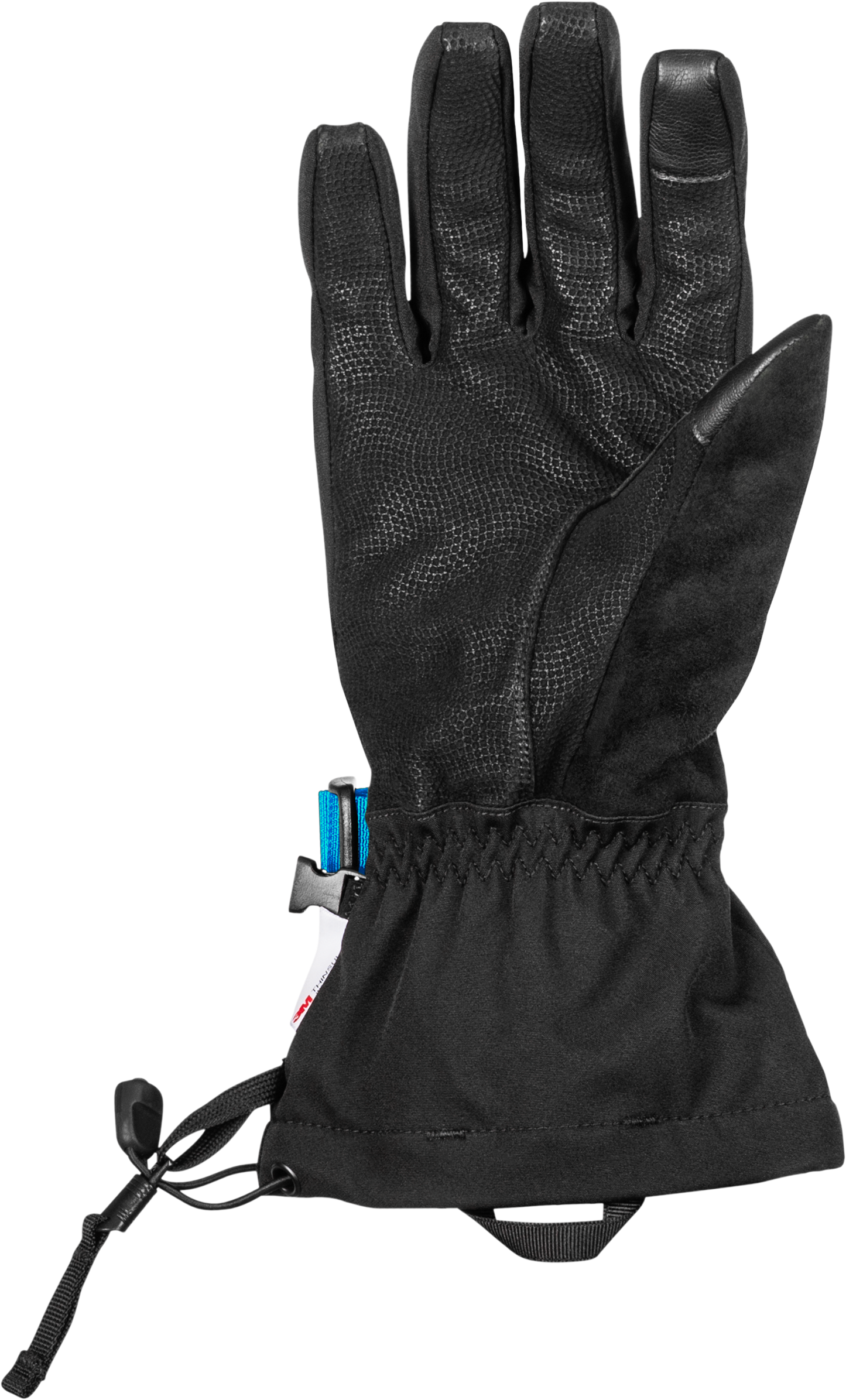Title Gauntlet Gloves Light Grey/Black/Blue 3x