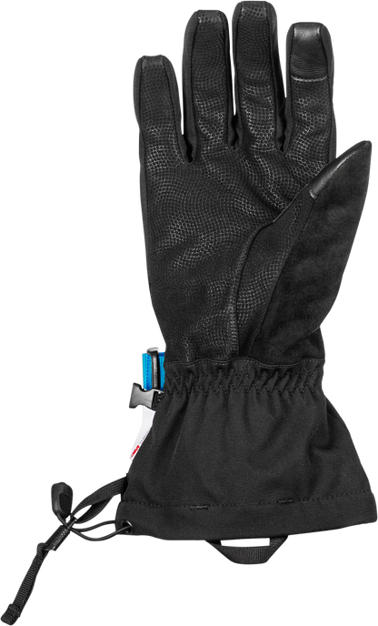 Title Gauntlet Gloves Light Grey/Black/Blue 3x
