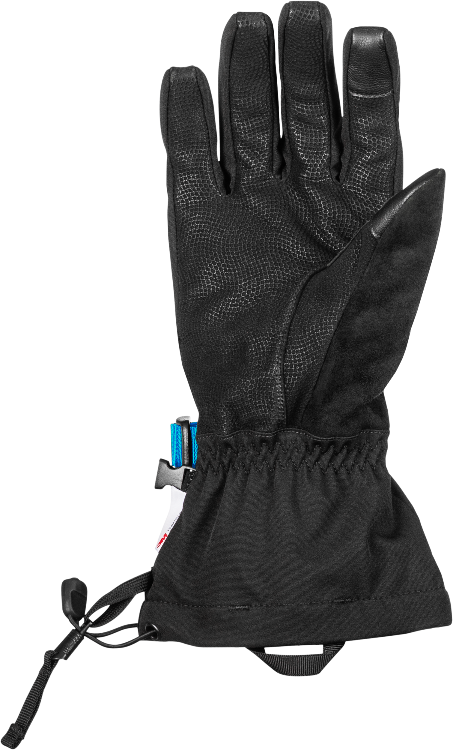 Title Gauntlet Gloves Light Grey/Black/Blue Lg