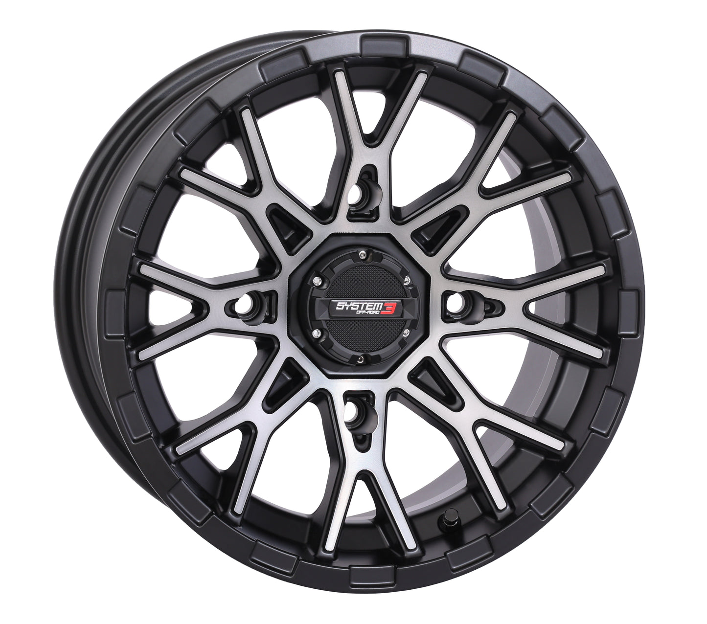St6 Wheel 14x7 4+3 (+10mm) 4/137 Matte Dark Tint