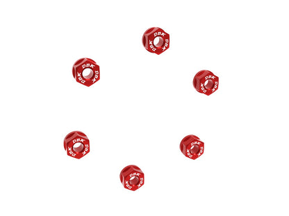 DBK Special Parts (Ducabike) Flange Nuts for Triumph (set of 6) - M10 x1.25