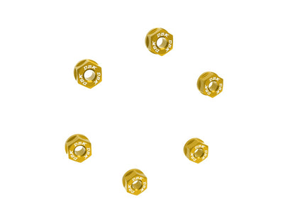 DBK Special Parts (Ducabike) Ring Gear Sprocket Nuts for Triumph and Ducati (set of 6) - M8 x1.25