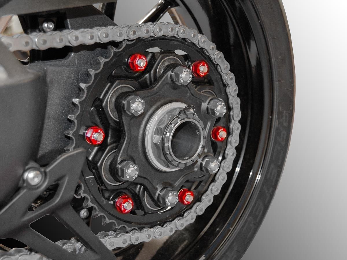 DBK Special Parts (Ducabike) Ring Gear Sprocket Nuts for Triumph and Ducati (set of 6) - M8 x1.25