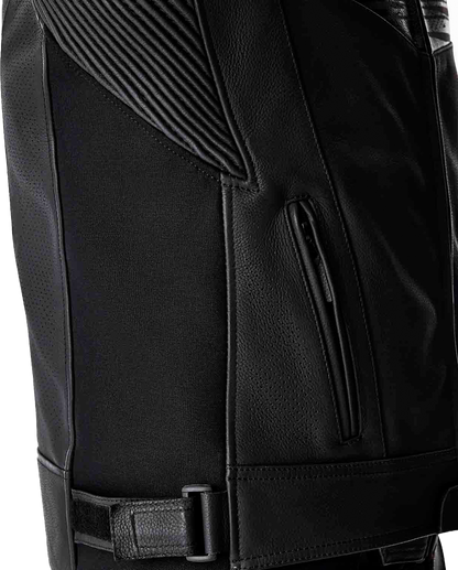Tractech Evo D3o Jacket Blk/Whi Leather 2x