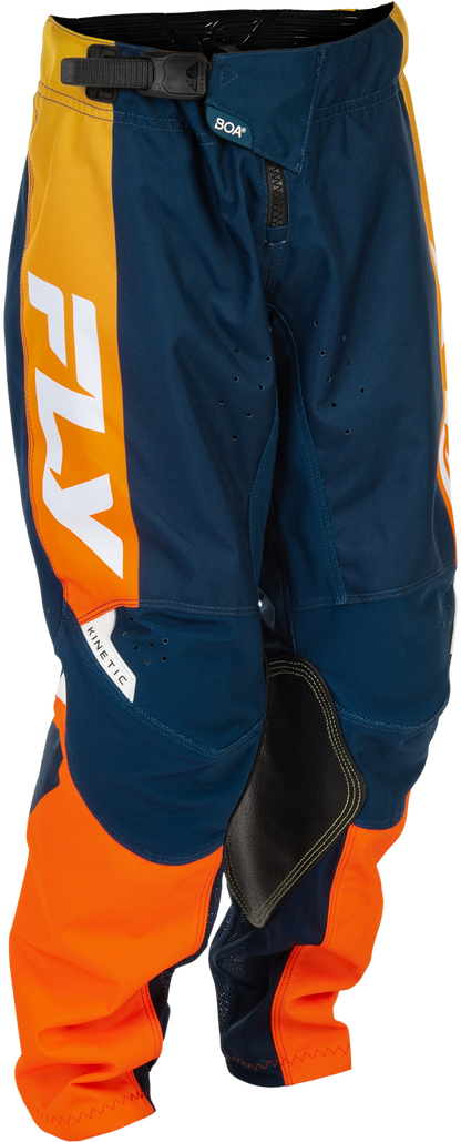 Youth Kinetic Pants Navy/Orange Sz 20