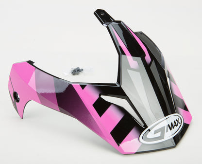 Visor W/Screws Trekka Gm 11 Black/Pink