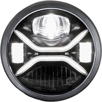 7" Zenith Led Headligh H4 Plug