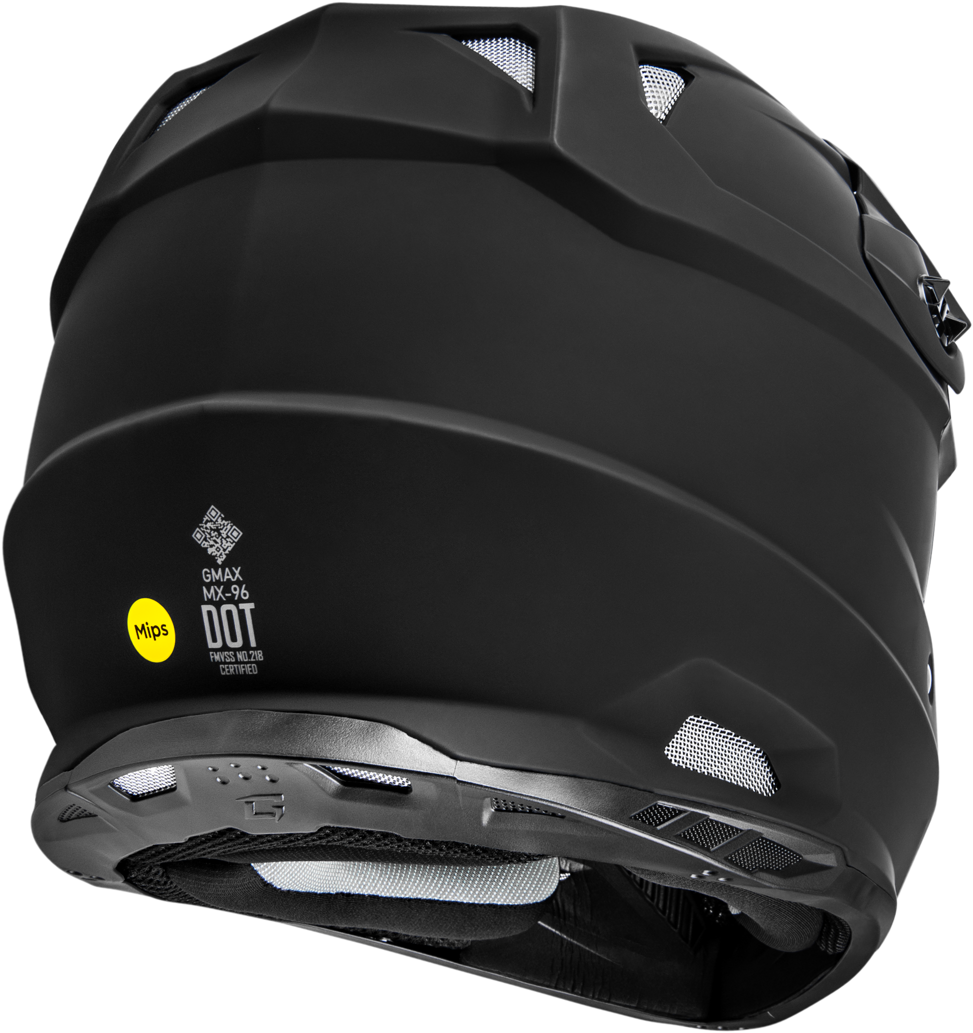 Mx 96 Solid Helmets Matte Black Md