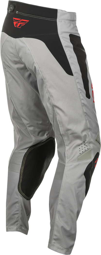 Kinetic Sym Pants Light Grey/Red/Black Sz 32