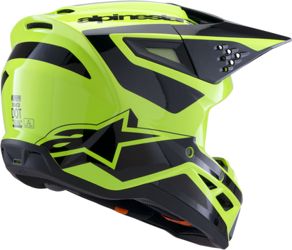 Sm3 Heat Helmet Yellow Fluo/Black Glossy Xl