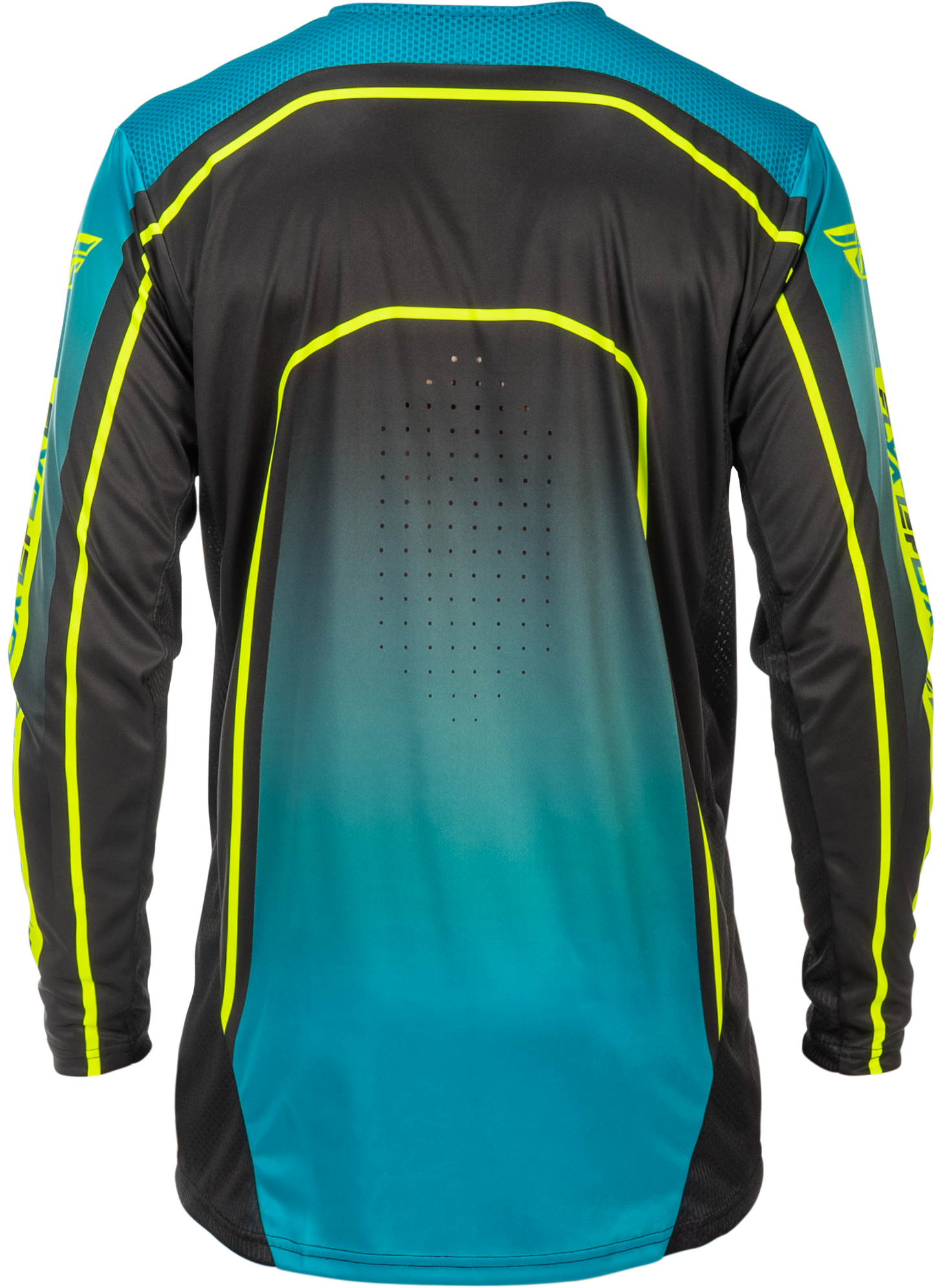 Rayce Bicycle Jersey Teal/Black/Lime Lg